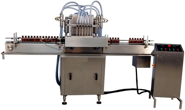 AUTOMATIC VOLUMETRIC LIQUID FILLING MACHINE