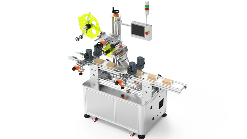 Automatic Horizontal (Top) Sticker Labelling machine (2)