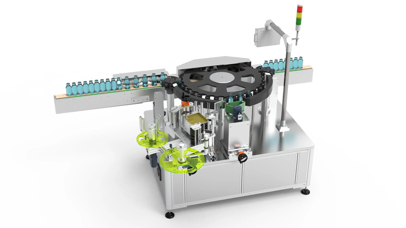 Automatic Rotary labelling machine (6)