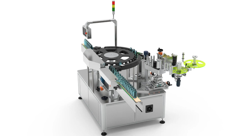 Automatic Rotary labelling machine (7)
