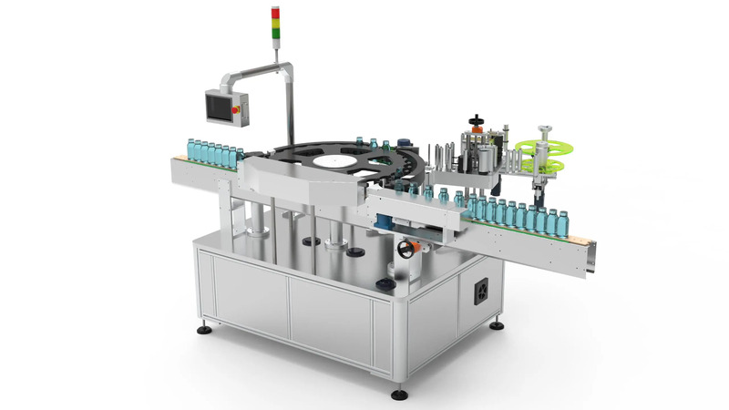 Automatic Rotary labelling machine (8)