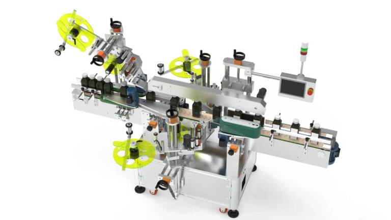 Automatic Vertical (Side) – Horizontal (Top) Sticker Labelling machine